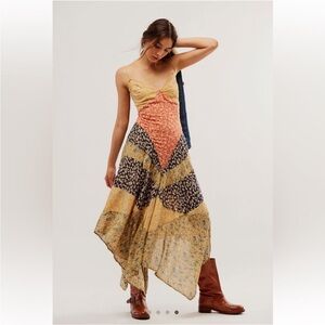 Free people in the flowers maxi dress